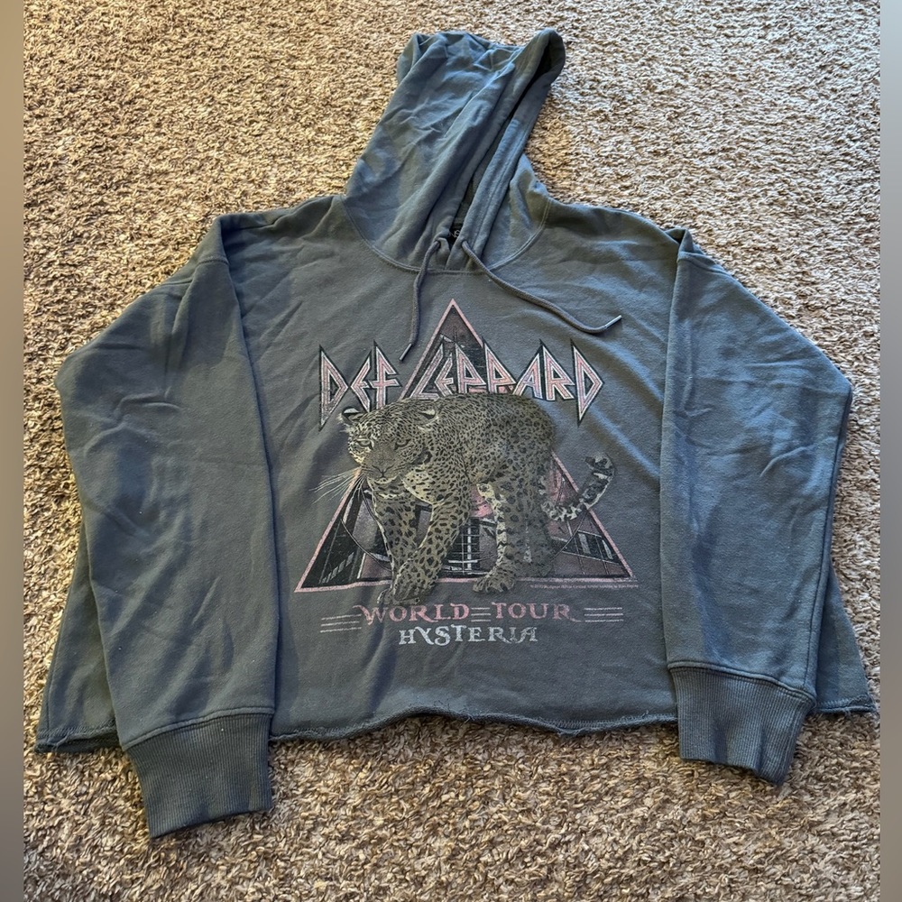 Torrid Vinyl Icons Def Leppard Sweatshirt - Size 0